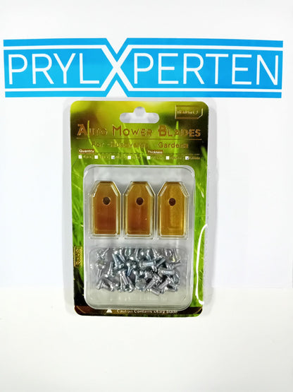 30 pack Knivblad i titan till Husqvarna Automower, Gardena, Meec Generic