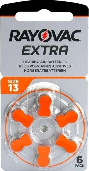 30st Rayovac EXTRA 13 ORANGE 5x6 st Generic