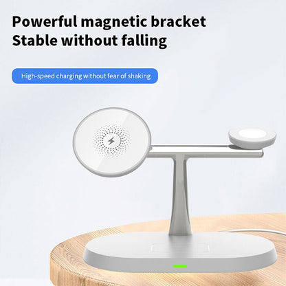 3 - 1 Qi Laddningsstation För iPhone, Apple Watch, AirPods Generic