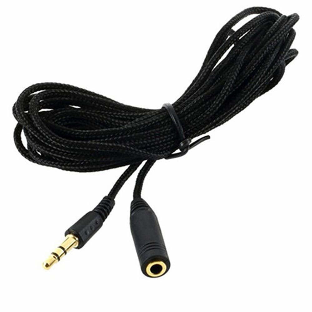 3.5mm hane till hona stereoljud Aux Förlängningskabel 5 meter Generic