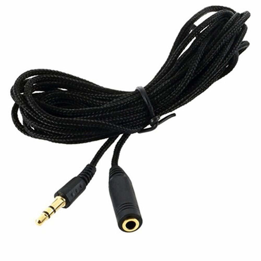 3.5mm hane till hona stereoljud Aux Förlängningskabel 5 meter Generic