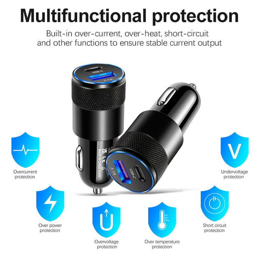 38w Super fast Charge USB C + USB A port Billaddare Generic