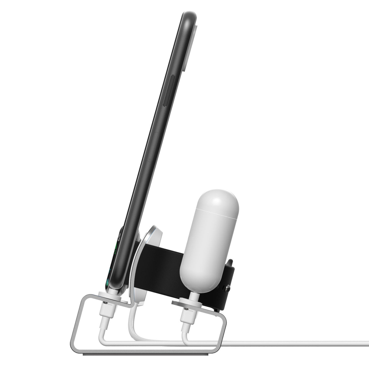 3 - 1 Laddningsstation För iPhone, Apple Watch, AirPods Generic