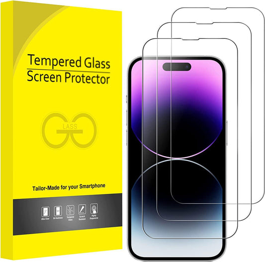3X Härdat Glasskydd iPhone 15 Pro Generic