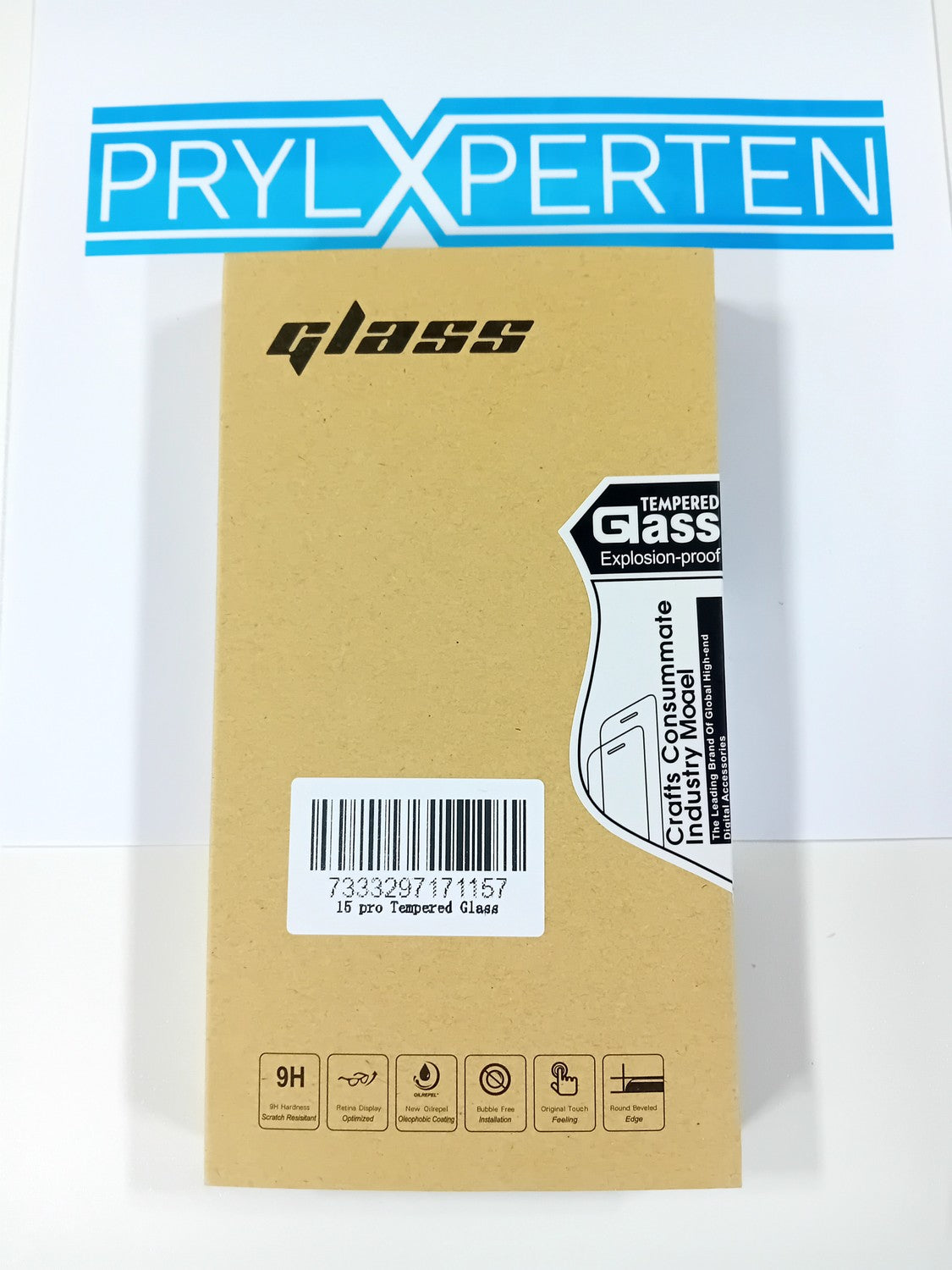 3X Härdat Glasskydd iPhone 15 Pro Generic