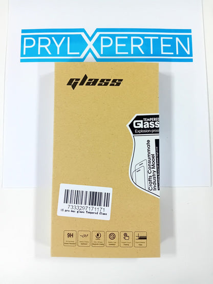 3X Härdat Glasskydd iPhone 15 Pro Max Generic