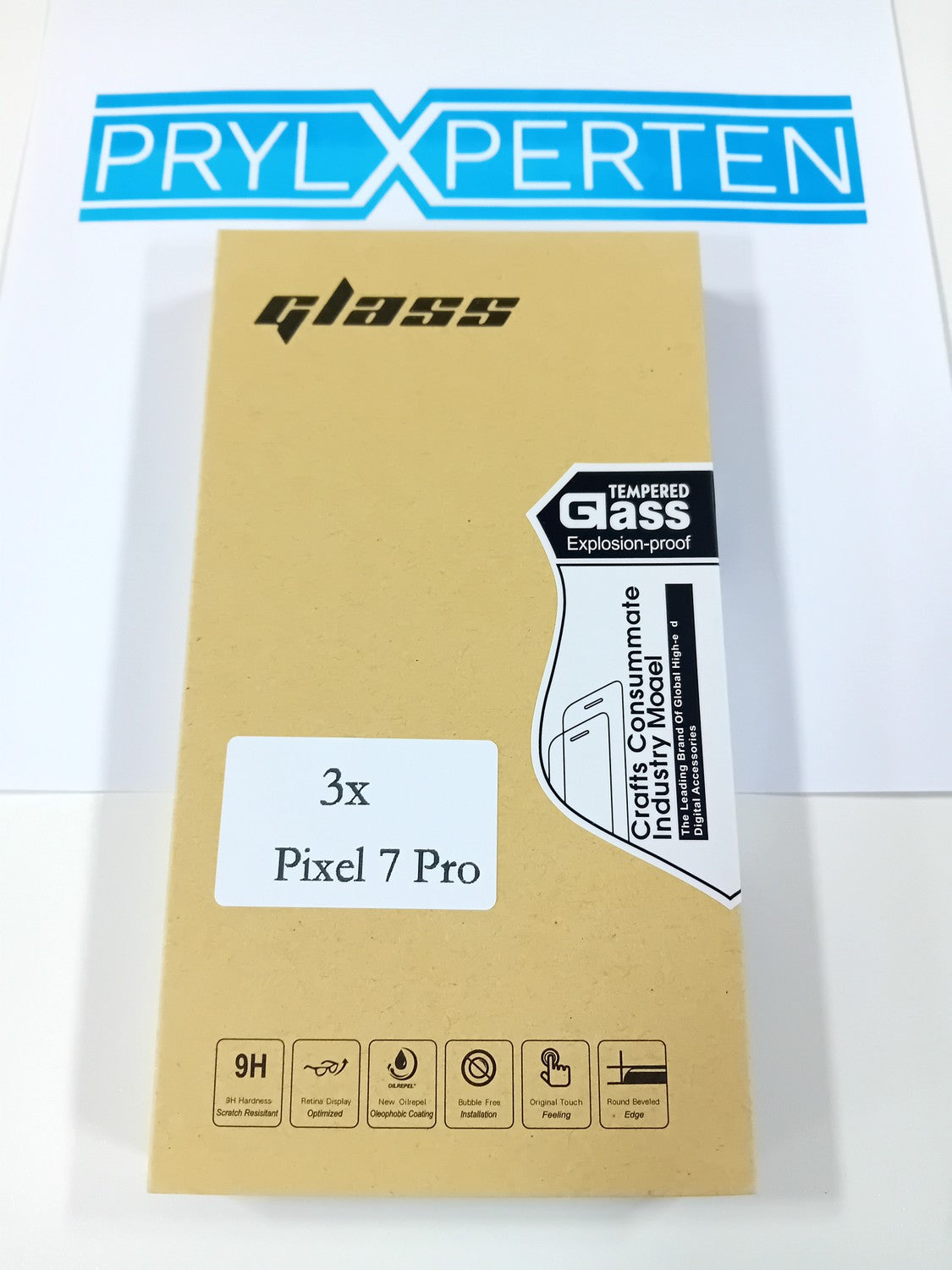 3X Skärmskydd i Härdat Glas för Google Pixel 7 Pro Generic
