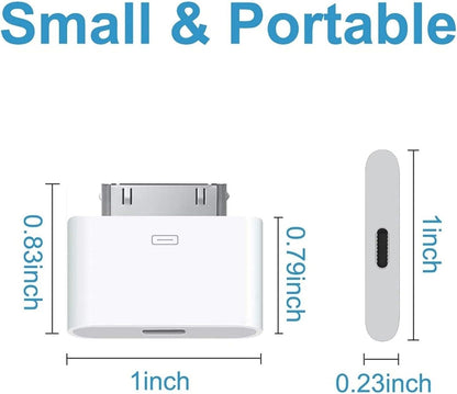 3st 8 - pin till 30 - pin Lightning adapter för iPhone, iPad.. Generic