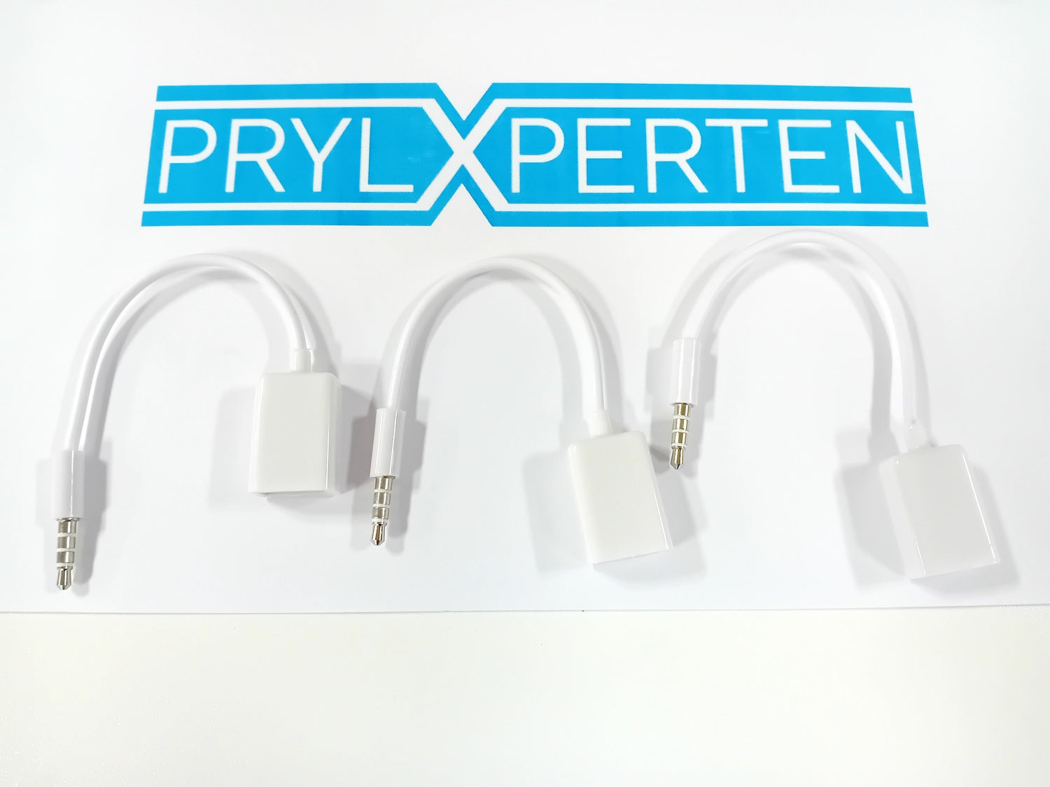 3x 3.5mm Aux Hane till USB Hona Adapterkabel Generic