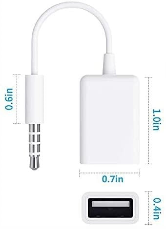 3x 3.5mm Aux Hane till USB Hona Adapterkabel Generic