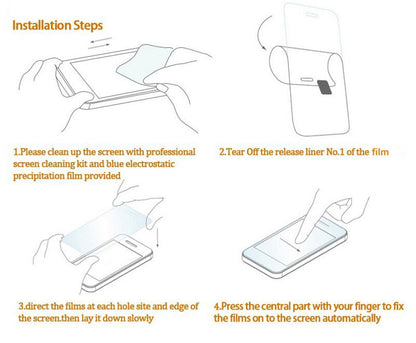 3x Heltäckande Skärmskydd för Samsung S10 i Plast fingeravtryck Generic