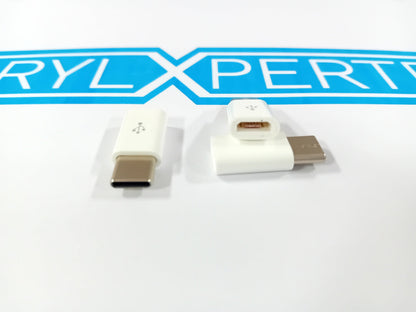 3x Adapter Micro-USB till USB-C-hane USB C hane Generic