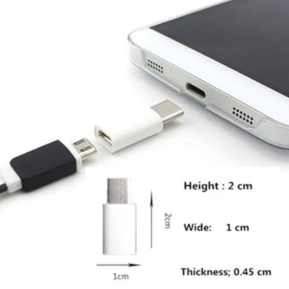 3x Adapter Micro-USB till USB-C-hane USB C hane Generic