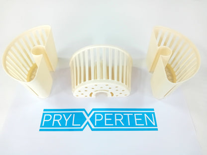 3x Beige Smart korg till kökskran, duschen Generic