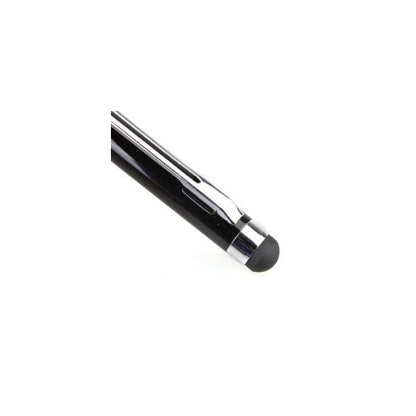 3x Svart 2 i 1 kulspets + Stylus Penna för iPad, iPhone + flera.. Generic