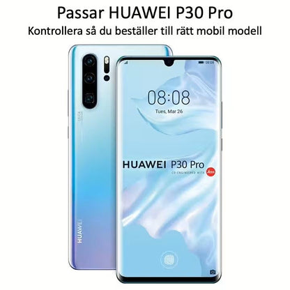 3x Glasskydd Huawei P30 Pro Härdat Täcker hela skärmen Generic