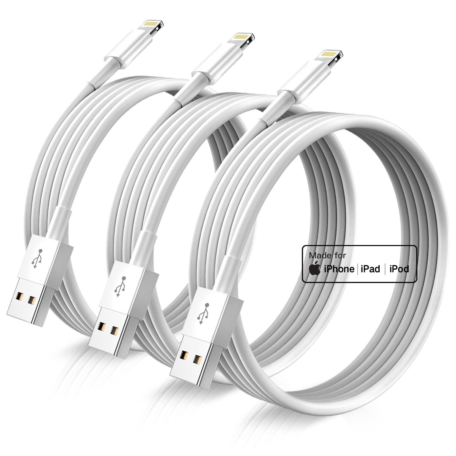 3X Lightning USB kabel till Apple (2 Meter) Generic