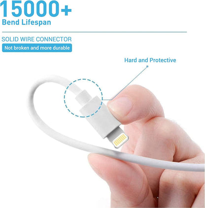 3X Lightning USB kabel till Apple (2 Meter) Generic