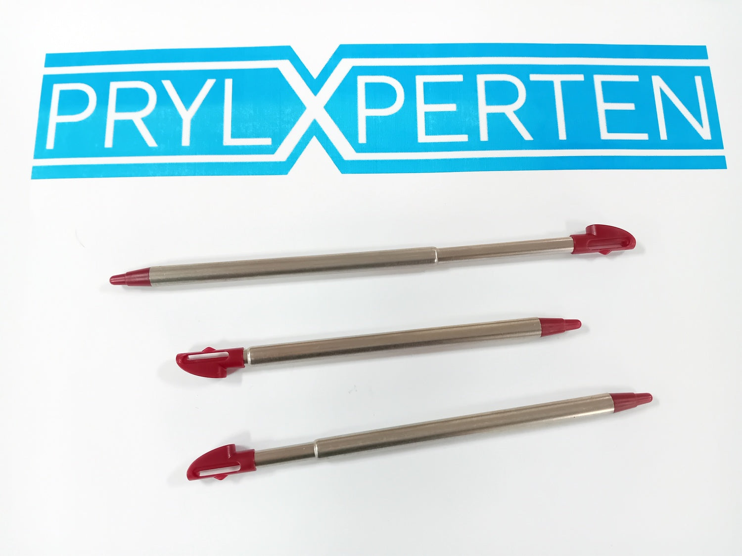 3x Stylus Screen Penna Kompatibel med 3DS XL Röd Generic