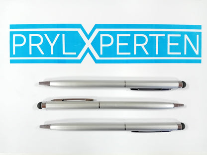 3x Silver 2 i 1 kulspets + Stylus Penna för iPad, iPhone + flera. Generic