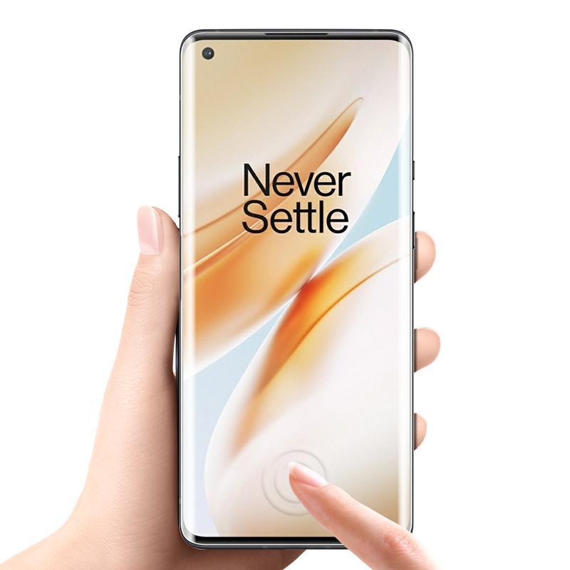3x Glasskydd OnePlus 8 Härdat Täcker hela skärmen Generic