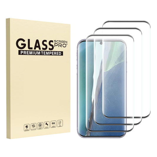 3x Glasskydd OnePlus 8 Pro Härdat Täcker hela skärmen Generic