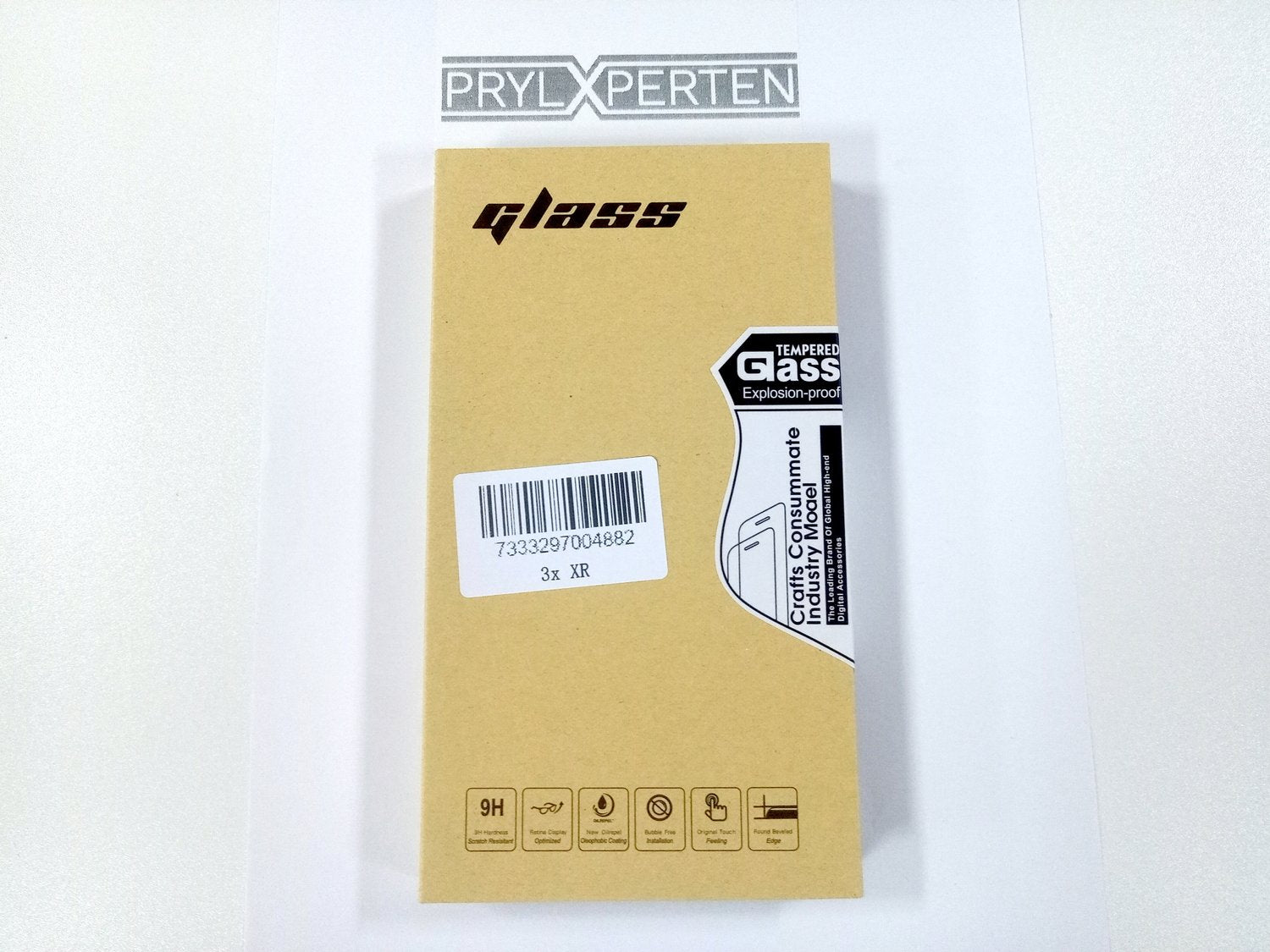 3x Härdat Glasskydd iPhone 11 / XR  Täcker hela skärmen Generic