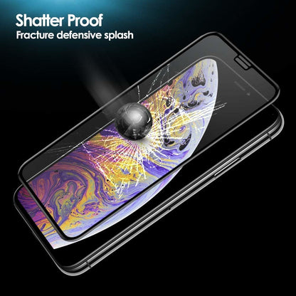 3x Härdat Glasskydd iPhone 11 Pro Max  / Xs Max 5D Full Fit Generic