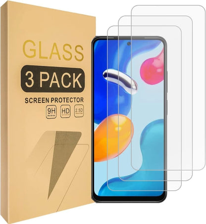 3x Skärmskydd i Härdat Glas för Xiaomi Redmi Note 11 Generic