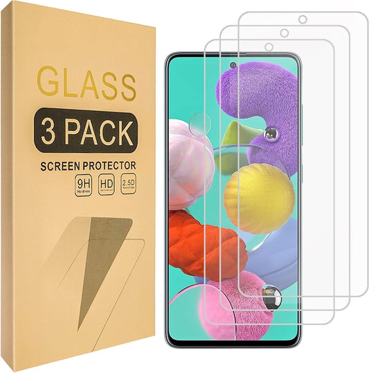 3x Skärmskydd i Härdat Glas för Samsung Galaxy A51/A52 Generic