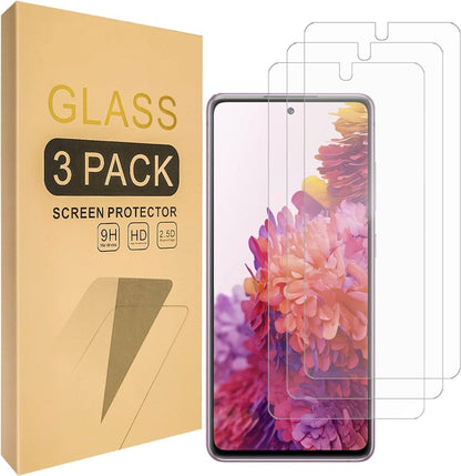 3x Härdat Glasskydd Samsung S20 FE Full Fit ,Fingerprint Generic