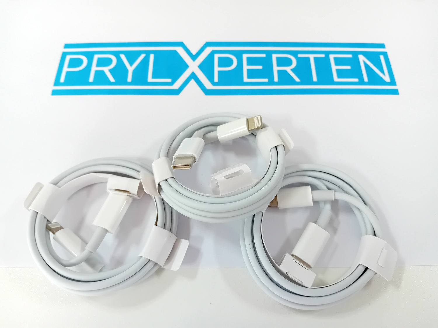3x Usb-c till Lightning-kabel (1 m) med  MFI-certifierad Generic