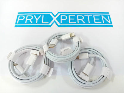 3x Usb-c till Lightning-kabel (1 m) med  MFI-certifierad Generic