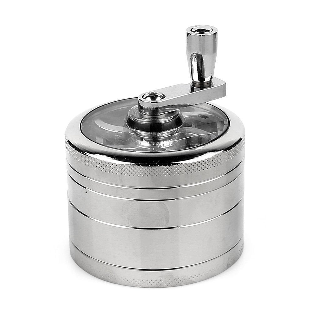 Metal Grinder 4 parts Tobakskvarn Örtkvarn. Generic