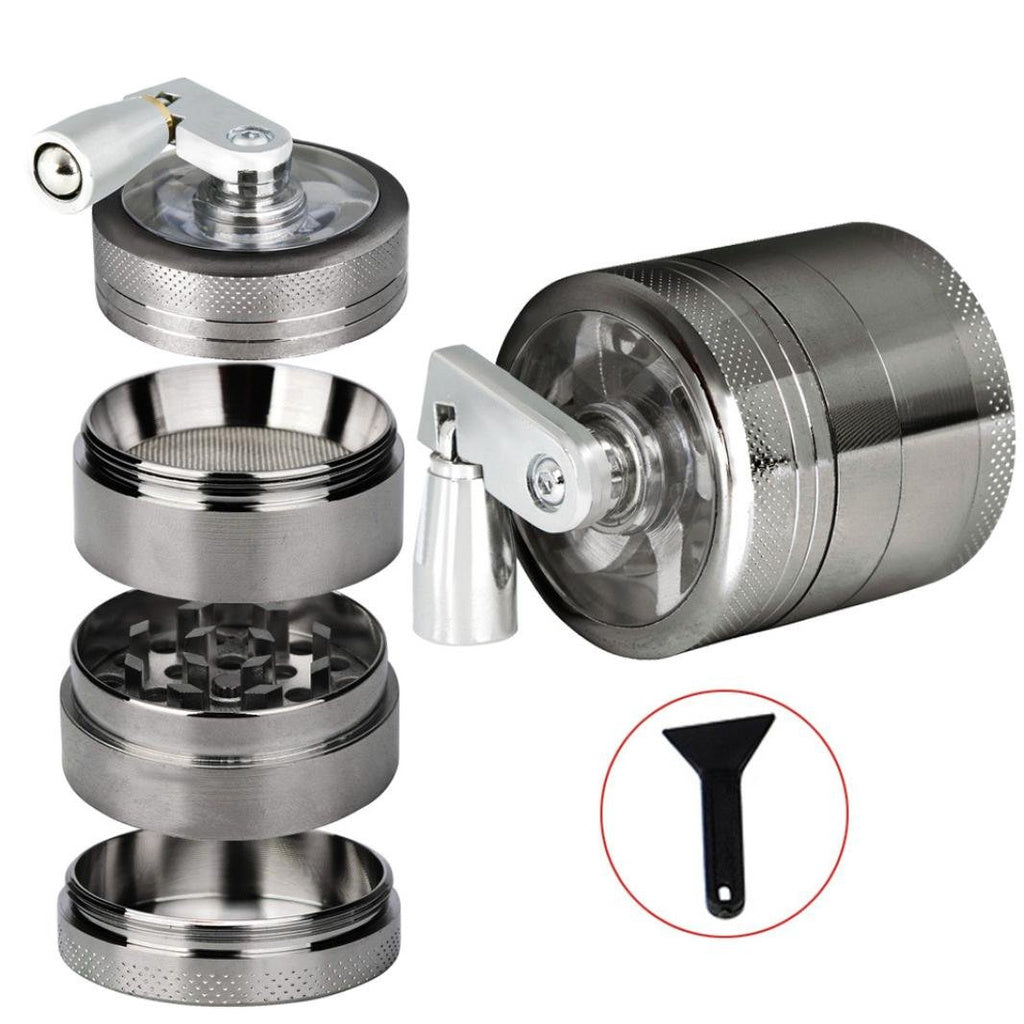 Metal Grinder 4 parts Tobakskvarn Örtkvarn. Generic