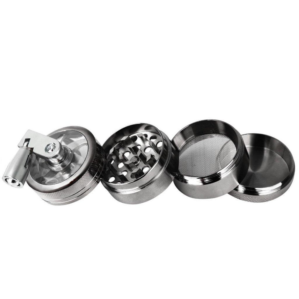 Metal Grinder 4 parts Tobakskvarn Örtkvarn. Generic