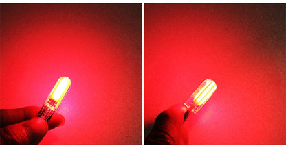 4X CANBUS T10 W5W 12 LED - Gul Generic