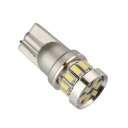 4X T10 Canbus W5W 18 st 3014 LED - Vit Silver Generic