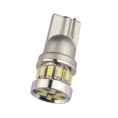 4X T10 Canbus W5W 18 st 3014 LED - Vit Silver Generic