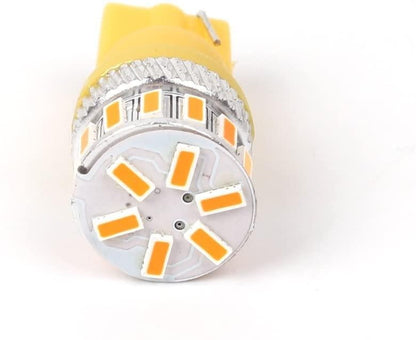 4X T10 Canbus W5W 18 st 3014 LED - Gul Generic