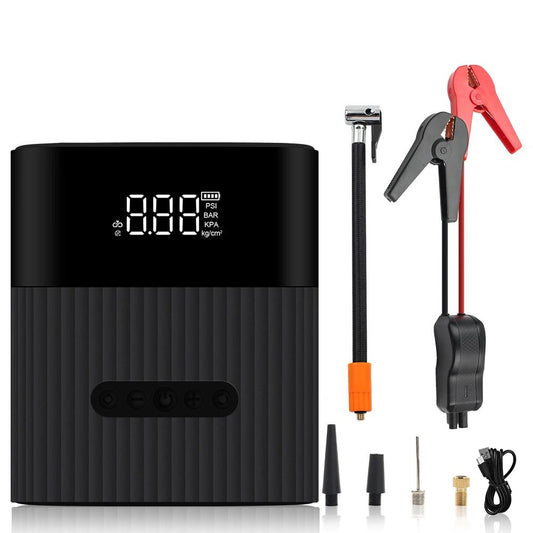 4 i 1 Starthjälp med luftkompressor och powerbank-funktion samt ficklampa Generic