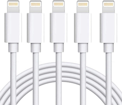 5X Lightning USB kabel till Apple för din iPhone, iPad 1m Generic