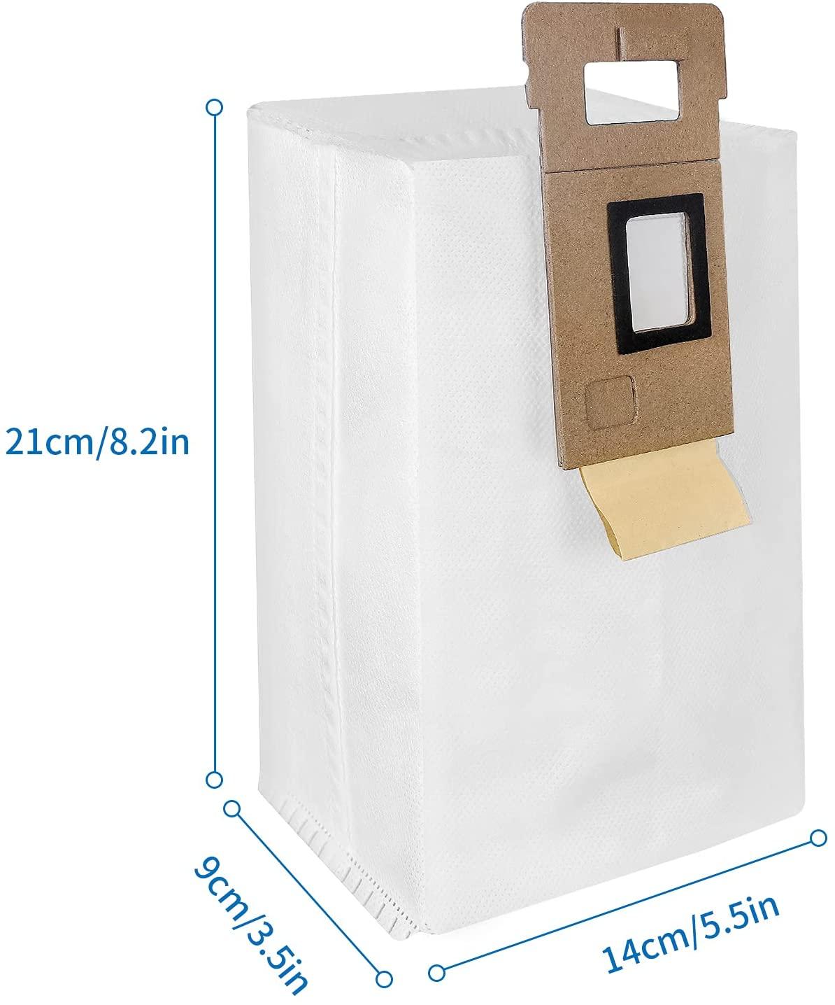 5X Roborock Dammsugarpåsar Disposable Dustbag  S7 S7+ T7S T7S+ RR0221 Generic