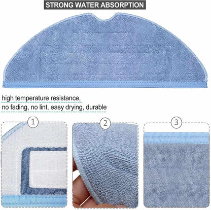5x Moppduk Roborock S8 S8+ S7 S7+ T7 T7S T7 Plus, S7MaxV, S7 MaxV Plus Generic