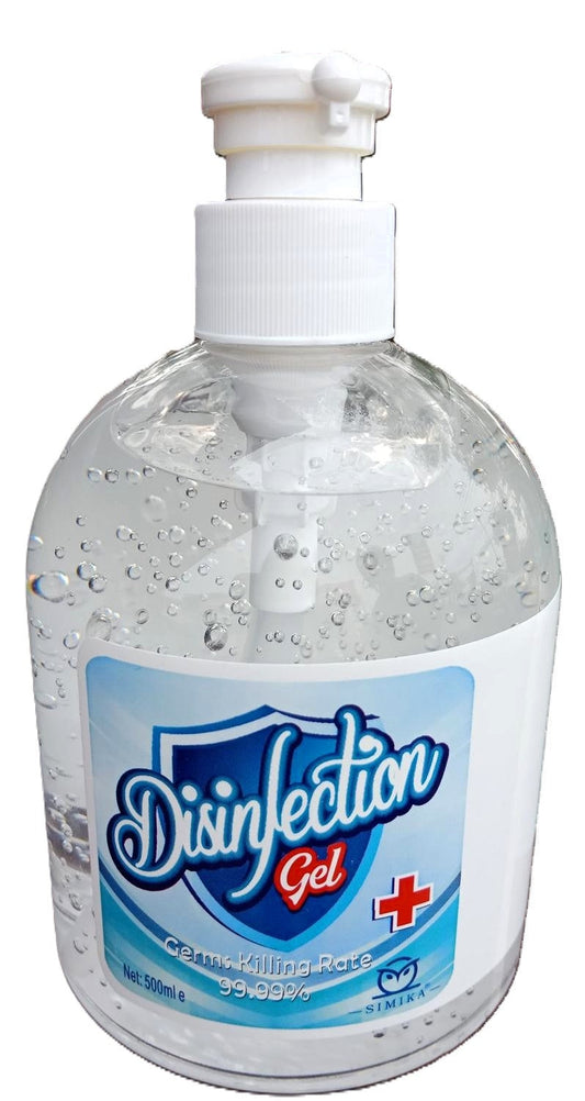 6X Handdesinfektion , Handsprit Gel 500ml 75% Generic