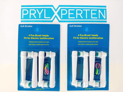 8-pack Oral-B Kompatibla Tandborsthuvuden SB-17A Generic
