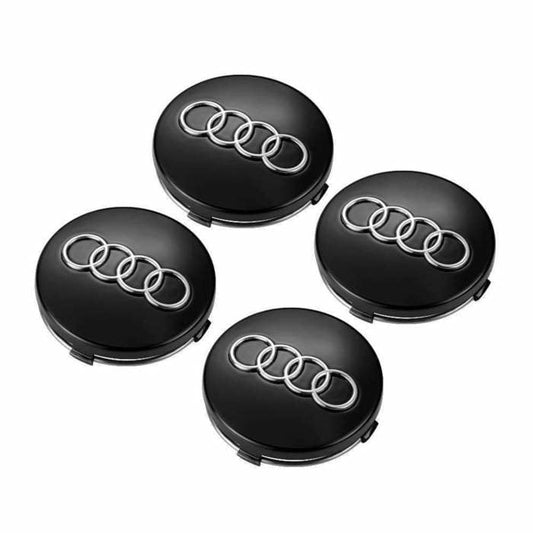 AU04 - 68MM 4-pack Centrumkåpor Till AUDI Generic