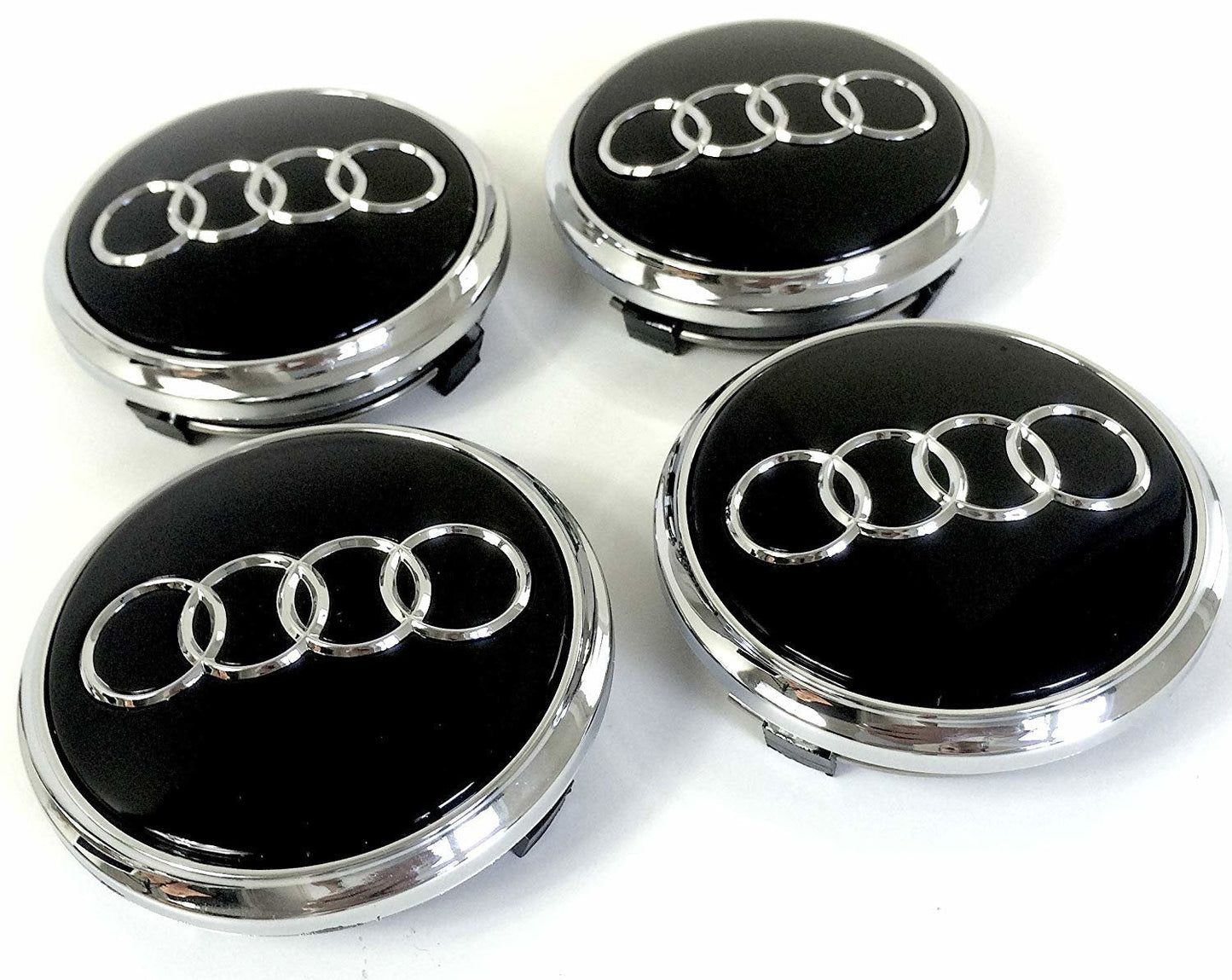 AU07 - 77MM 4-pack Centrumkåpor Till AUDI Generic