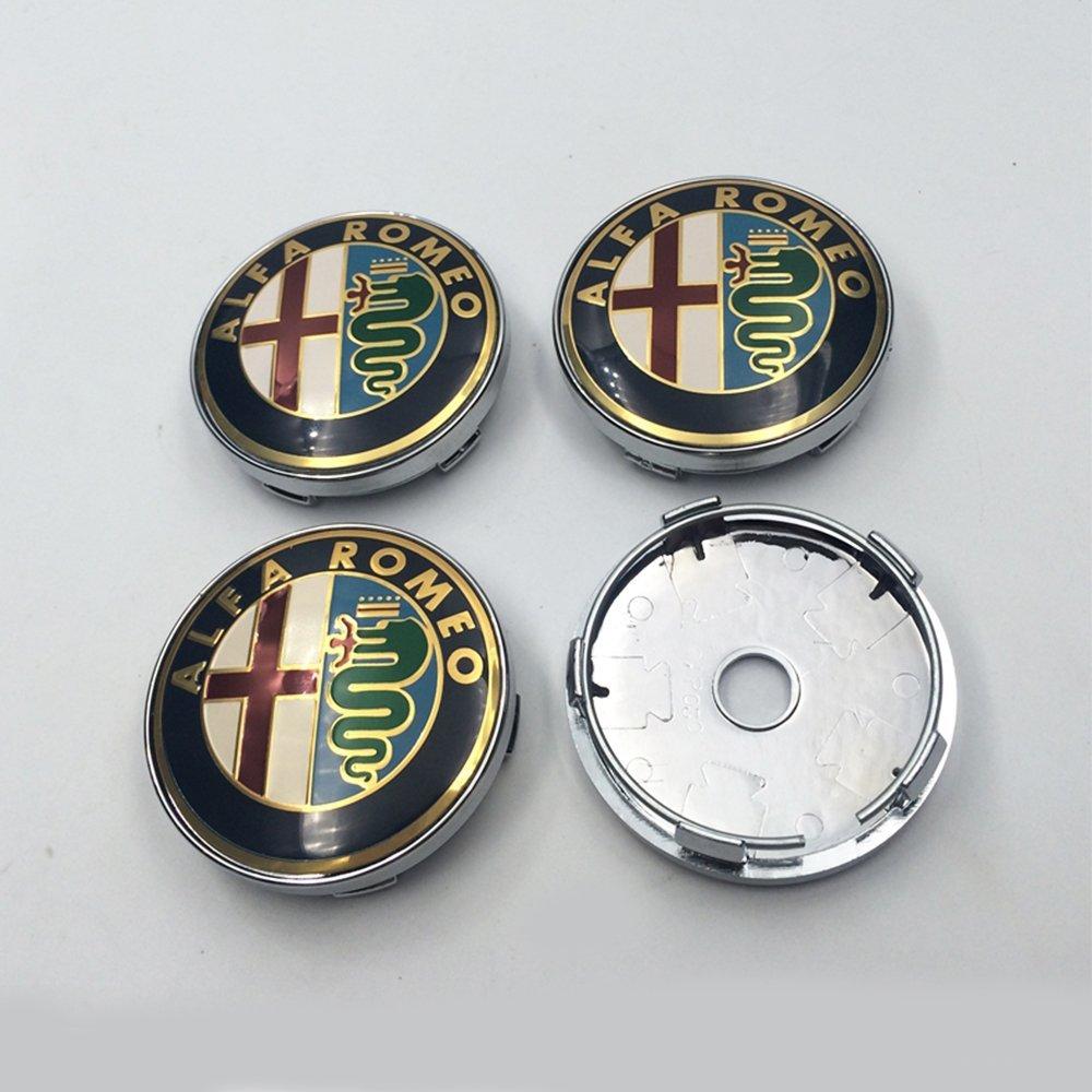 Alfa01 - 60MM 4-pack Centrumkåpor Alfa Romeo Generic