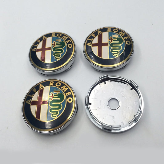 Alfa01 - 60MM 4-pack Centrumkåpor Alfa Romeo Generic
